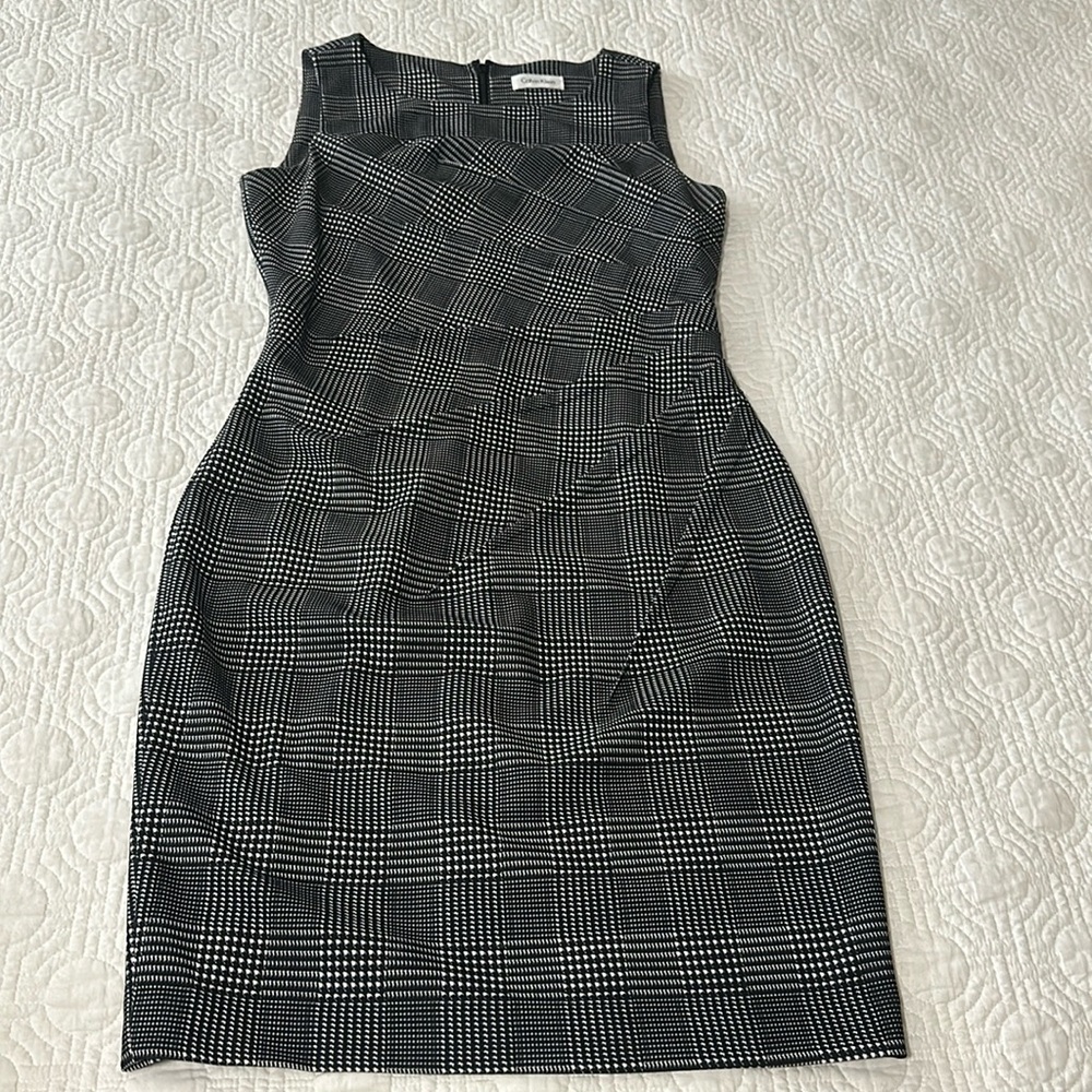 Calvin Klein tank dress with details
